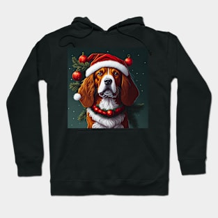 Dog in Christmas Mood Hoodie